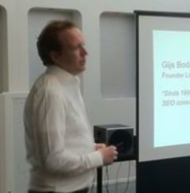 Gijs Bodenstaff als Founder Linkbuilding-Specialist.nl bij SEO conferentie &mdash; since 1999