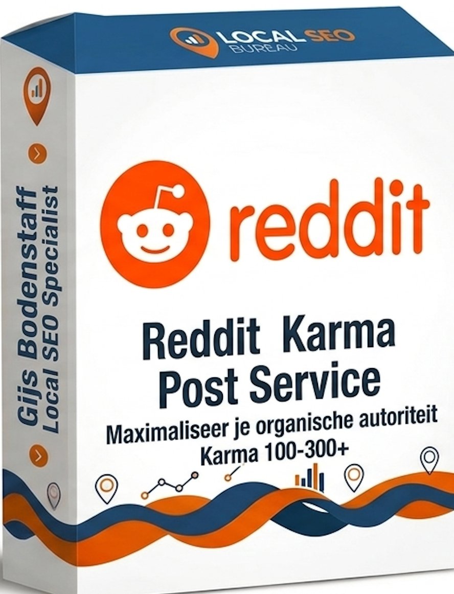 Reddit Karma Post Service door Gijs Bodenstaff Local SEO Bureau &mdash; Organische autoriteit Karma 100-300+