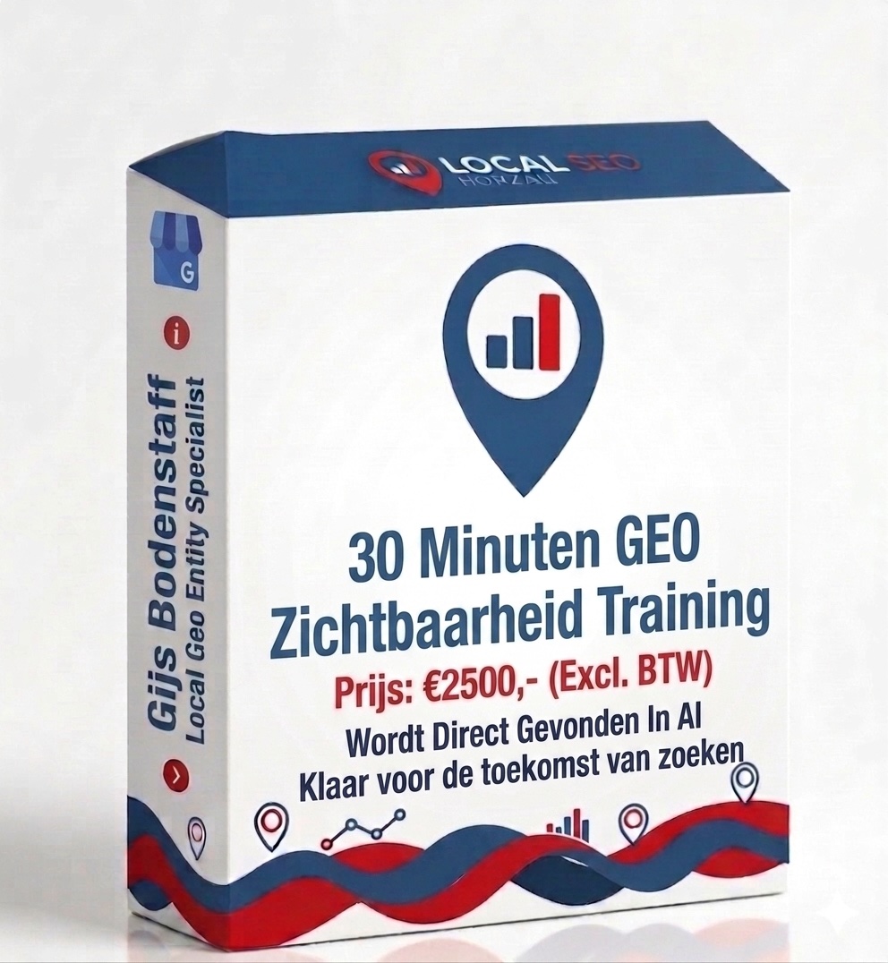 30 Minuten GEO Zichtbaarheid Training — Gijs Bodenstaff