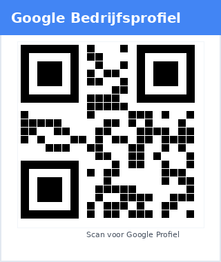 QR-code Google Bedrijfsprofiel Gijs Bodenstaff