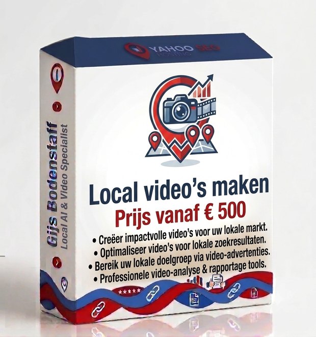 Productverpakking Local video’s maken van Gijs Bodenstaff &mdash; lokale video’s produceren en optimaliseren voor zoekresultaten